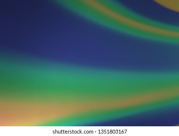 Dark Silver, Gray vector blurred shine abstract pattern. Modern geometrical abstract illustration with gradient. The elegant pattern for brand book.