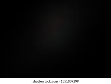 Dark Silver, Gray vector blurred and colored template. A completely new color illustration in a bokeh style. The template can be used for your brand book.