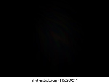 Dark Silver, Gray vector blurred shine abstract background. Colorful abstract illustration with gradient. The blurred design can be used for your web site.