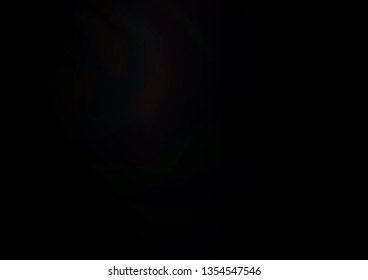 Dark Silver, Gray vector blurred shine abstract pattern. Colorful abstract illustration with gradient. A completely new template for your design.