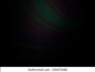 Dark Silver, Gray vector blurred bright pattern. An elegant bright illustration with gradient. The blurred design can be used for your web site.