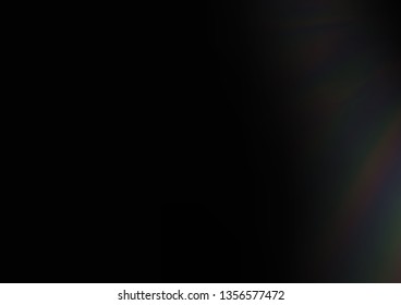 Dark Silver, Gray vector blurred background. Colorful abstract illustration with gradient. Brand new style for your business design.