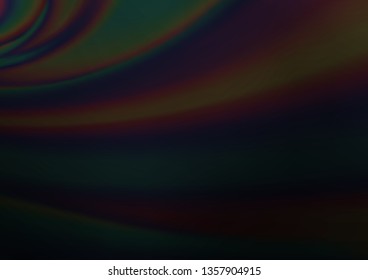 Dark Silver, Gray vector blurred bright background. Colorful illustration in abstract style with gradient. The background for your creative designs.