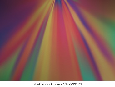 Dark Silver, Gray vector blurred and colored background. Colorful illustration in abstract style with gradient. A completely new design for your business.