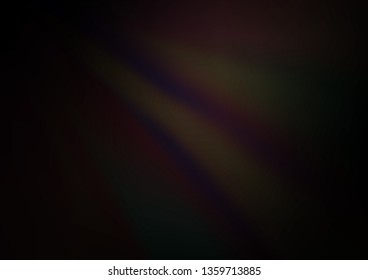 Dark Silver, Gray vector blurred and colored background. Glitter abstract illustration with an elegant design. A completely new template for your design.