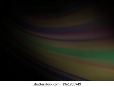 Dark Silver, Gray vector blurred bright background. A completely new color illustration in a bokeh style. The template for backgrounds of cell phones.