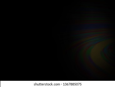 Dark Silver, Gray vector blurred bright pattern. Modern geometrical abstract illustration with gradient. The best blurred design for your business.