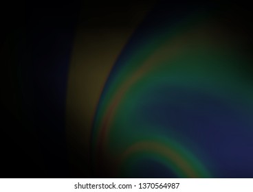 Dark Silver, Gray vector blurred shine abstract background. Colorful illustration in abstract style with gradient. The best blurred design for your business.