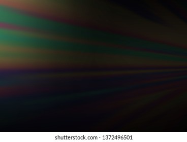 Dark Silver, Gray vector blurred bright background. Colorful illustration in blurry style with gradient. A completely new template for your design.