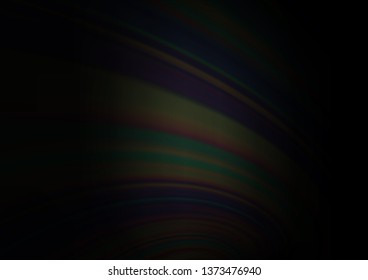 Dark Silver, Gray vector blurred bright pattern. Colorful illustration in abstract style with gradient. The template for backgrounds of cell phones.