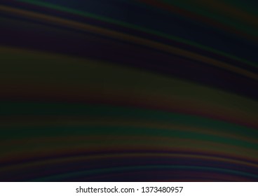 Dark Silver, Gray vector blurred and colored background. An elegant bright illustration with gradient. The blurred design can be used for your web site.