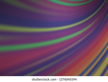 Dark Silver, Gray vector blurred and colored template. Colorful illustration in abstract style with gradient. Brand new design for your business.