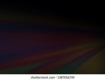 Dark Silver, Gray vector blurred shine abstract background. Shining colorful illustration in a Brand new style. The template can be used for your brand book.