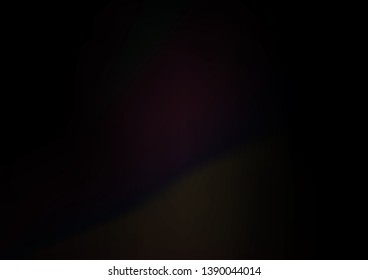 Dark Silver, Gray vector blurred background. Modern geometrical abstract illustration with gradient. A new texture for your design.