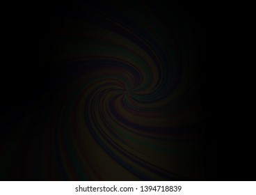 Dark Silver, Gray vector blurred and colored template. A vague abstract illustration with gradient. A completely new template for your design.