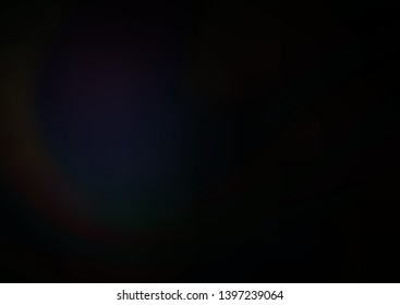 Dark Silver, Gray vector blurred shine abstract background. Colorful illustration in blurry style with gradient. The best blurred design for your business.