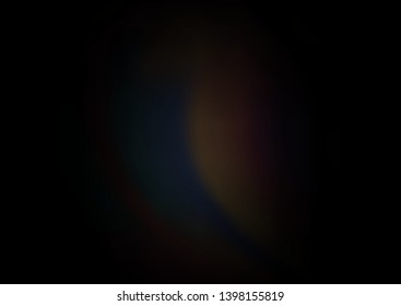 Dark Silver, Gray vector blurred background. Colorful abstract illustration with gradient. The blurred design can be used for your web site.