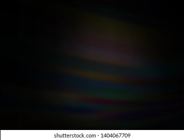 Dark Silver, Gray vector blurred bright template. A vague abstract illustration with gradient. A completely new design for your business.