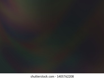 Dark Silver, Gray vector blurred bright pattern. Modern geometrical abstract illustration with gradient. Brand new style for your business design.
