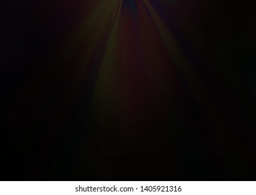 Dark Silver, Gray vector blurred bright template. A vague abstract illustration with gradient. The background for your creative designs.