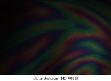 Dark Silver, Gray vector blurred bright pattern. Creative illustration in halftone style with gradient. New style design for your brand book.