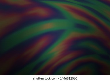 Dark Silver, Gray vector blurred bright texture. Colorful illustration in abstract style with gradient. Background for a cell phone.