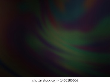 Dark Silver, Gray vector blurred bright background. A completely new color illustration in a bokeh style. The best blurred design for your business.