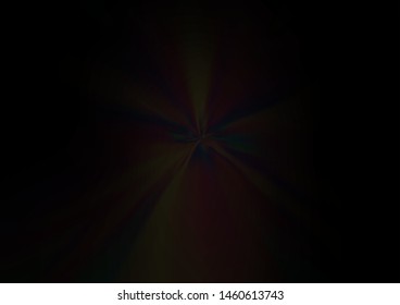 Dark Silver, Gray vector blurred shine abstract pattern. A completely new color illustration in a bokeh style. Brand new design for your business.