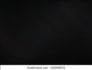 Dark Silver, Gray vector blurred bright template. A completely new color illustration in a bokeh style. Brand new style for your business design.
