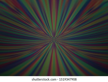 Dark Silver, Gray vector blurred shine abstract pattern. Modern geometrical abstract illustration with gradient. Brand new style for your business design.