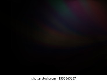 Dark Silver, Gray vector blurred bright template. Colorful illustration in abstract style with gradient. The template for backgrounds of cell phones.