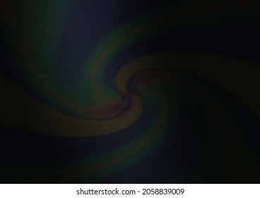 Dark Silver, Gray vector blurred background. Modern geometrical abstract illustration with gradient. A completely new template for your design.