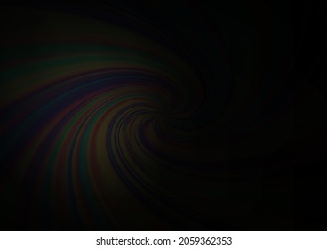 Dark Silver, Gray vector blurred and colored background. Colorful abstract illustration with gradient. The best blurred design for your business.