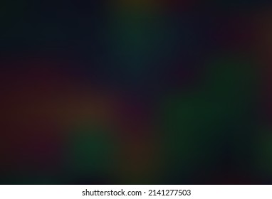 Dark Silver, Gray vector blurred shine abstract background. A completely new color illustration in a bokeh style. Brand new design for your business.