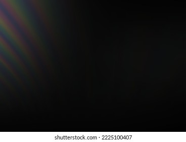 Dark Silver, Gray vector blurred bright template. A completely new color illustration in a bokeh style. The template can be used for your brand book.