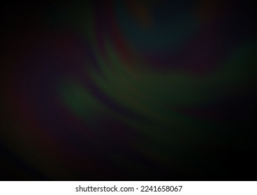Dark Silver, Gray vector blurred shine abstract template. Shining colorful illustration in a Brand new style. The template for backgrounds of cell phones.