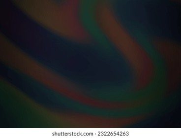 Dark Silver, Gray vector blurred background. Glitter abstract illustration with an elegant design. The elegant pattern for brand book.