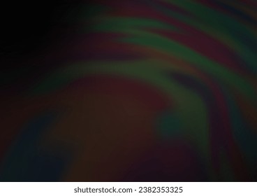 Dark Silver, Gray vector blurred shine abstract pattern. Colorful illustration in abstract style with gradient. The blurred design can be used for your web site.