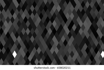 Dark Silver, Gray vector blurry triangle pattern. Modern geometrical abstract illustration with gradient. The textured pattern can be used for background.
