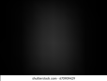 Dark Silver, Gray vector blurry bright background. Shine colored background in brand-new style with gradient.