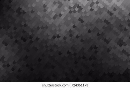 Dark Silver, Gray vector blurry arched template. An elegant bright illustration with gradient. The completely new template can be used for your brand book.
