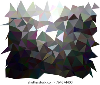 Dark Silver, Gray vector blurry triangle pattern. Modern geometrical abstract illustration with gradient. A completely new design for your business.