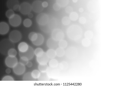 Dark Silver, Gray vector bokeh pattern. A completely new color illustration in a bokeh style. The elegant pattern for brand book.