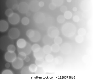 Dark Silver, Gray vector bokeh template. Modern geometrical abstract illustration with gradient. The template for backgrounds of cell phones.