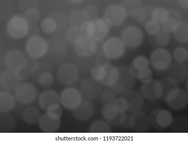 Dark Silver, Gray vector bokeh template. An elegant bright illustration with gradient. The template for backgrounds of cell phones.