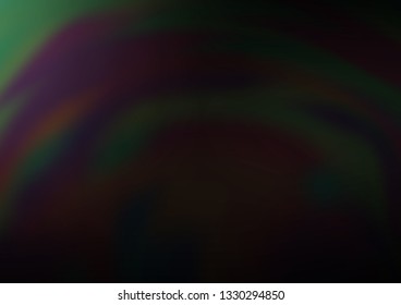 Dark Silver, Gray vector bokeh and colorful pattern. An elegant bright illustration with gradient. The blurred design can be used for your web site.