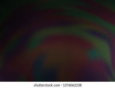 Dark Silver, Gray vector bokeh pattern. Colorful abstract illustration with gradient. The template can be used for your brand book.