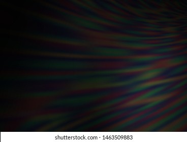 Dark Silver, Gray vector bokeh pattern. Colorful illustration in abstract style with gradient. The template can be used for your brand book.