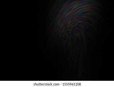 Dark Silver, Gray vector bokeh pattern. Colorful illustration in abstract style with gradient. The best blurred design for your business.
