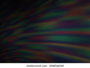 Dark Silver, Gray vector bokeh template. Modern geometrical abstract illustration with gradient. The template for backgrounds of cell phones.